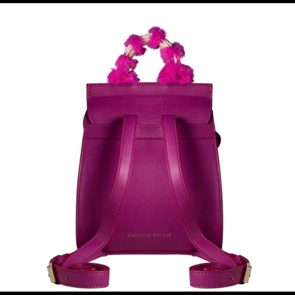 Danielle Nicole Pink Cheshire Cat Backpack - Picture 3 of 3